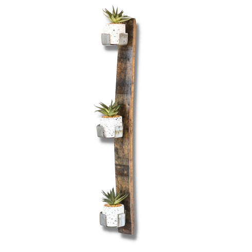 Bourbon Barrel Stave Decor - Large Scale - Bottle Rack